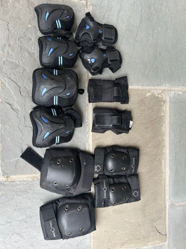 Pro Tec and Jbm biking pads size YS