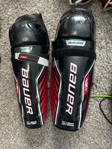 Senior Bauer NSX 14" Shin Pads (New)