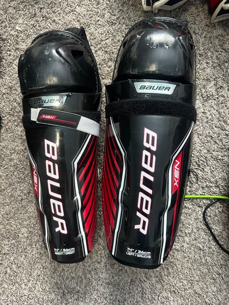 Senior Bauer NSX 14" Shin Pads (New)