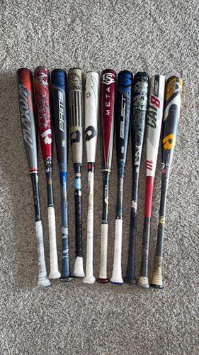 Louisville Slugger BBCOR Certified Bat (-3) 30 oz 33" (Used) + BBCOR bats