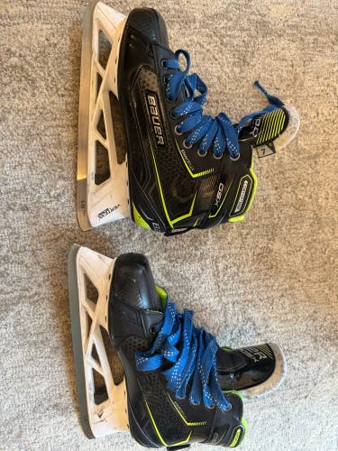Bauer GSX Hockey Goalie Skates Regular Width 7 (Used)