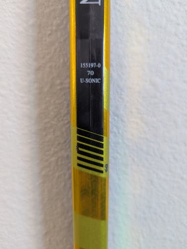 Bauer Supreme Ultrasonic Hockey Stick Left P14 70 flex Int D1 Pro Stock