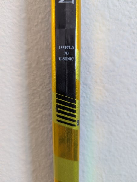 Bauer Supreme Ultrasonic Hockey Stick Left P14 70 flex Int D1 Pro Stock