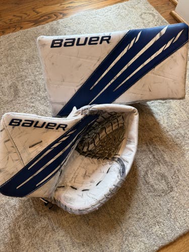 Bauer Vapor 3X Blocker & Glove Set Regular (Used)