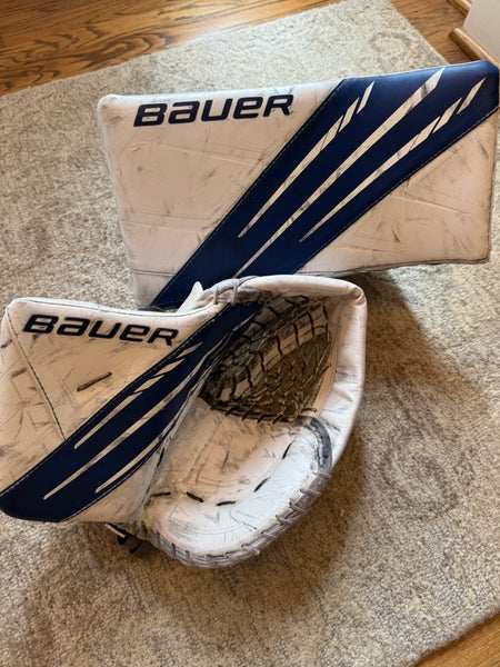 Bauer Vapor 3X Blocker & Glove Set Regular (Used)