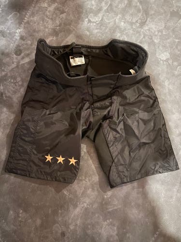 Pro Stock Washington Capitals Reverse Retro CCM PP190 Girdle/Pant Shell Large Black