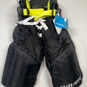 NEW Bauer Vapor Velocity Pant, Jr Medium, Black