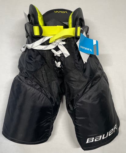 NEW Bauer Vapor Velocity Pant, Jr Medium, Black