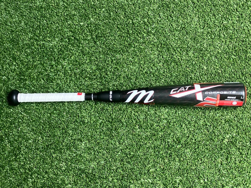 2025 Marucci CATX2 Composite USSSA Certified Bat (-10) Composite 17 oz 27" (Used)