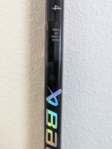 Bauer NEXUS SYNC Hockey Stick Left P88 65 flex Intermediate D1 Pro Stock
