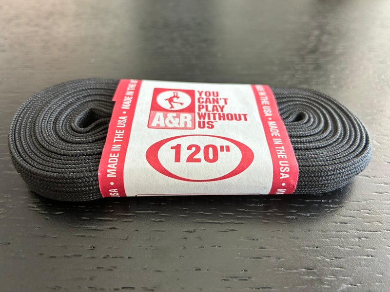Figure Skate Laces, 120” Black, New
