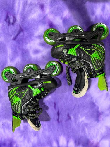 Youth Mission Lil Ripper Inline Skates Regular Width Size 12 (Used)