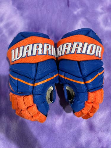 Blue Junior Warrior Alpha Pro Gloves 10" (Used)