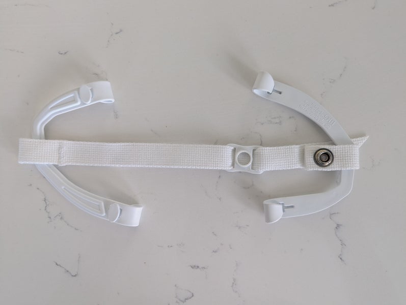 Bauer (New) - helmet ear loops and chin strap.