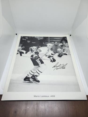 Vintage Mario Lemieux Photograph