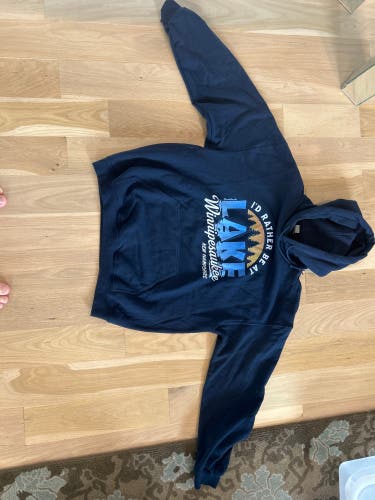 Blue Men's Large Sweatshirt (New)