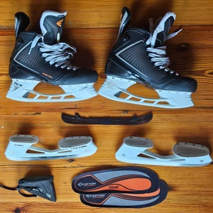 Easton Mako II Hockey Skates Regular Width 9.5 (Used twice)