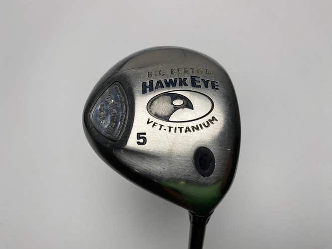 Callaway Hawkeye VFT 5 Fairway Wood 18* Big Bertha Gems 50 Ladies Graphite RH