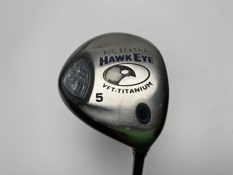 Callaway Hawkeye VFT 5 Fairway Wood 18* Big Bertha Gems 50 Ladies Graphite RH