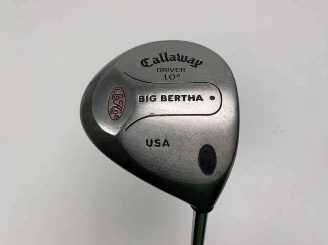 Callaway S2H2 Driver 10* True Temper "Memphis ""10""" Regular Steel Mens RH