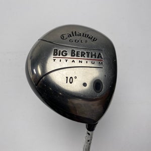 Callaway Big Bertha Titanium Driver 10* RCH 65 Ladies Graphite Womens RH