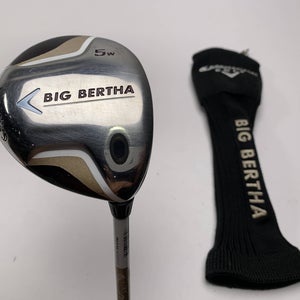 Callaway 2007 Big Bertha 5 Fairway Wood 18* 55g Ladies Graphite Womens RH HC