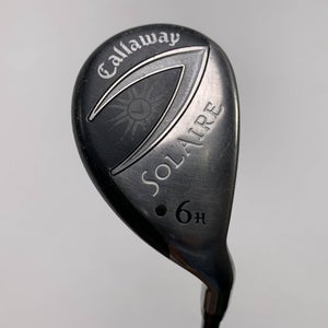 Callaway Solaire 6 Hybrid 28* 55g Ladies Graphite Womens RH Dent