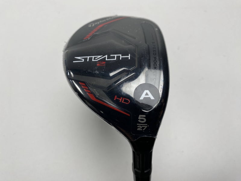 TaylorMade Stealth 2 HD 5 Hybrid 27* Fujikura Speeder NX Senior Graphite Mens RH
