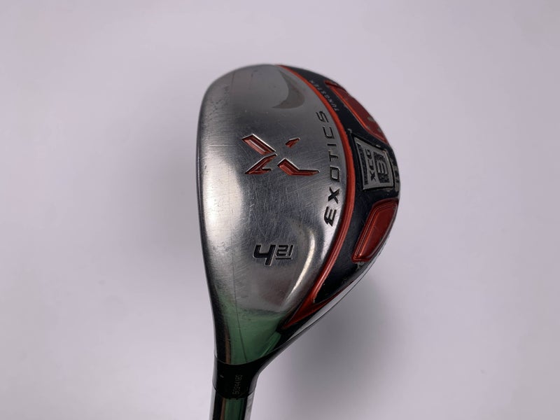 Tour Edge Exotics XCG3 4 Hybrid 21* Fujikura Motore 80g Stiff Graphite Mens LH