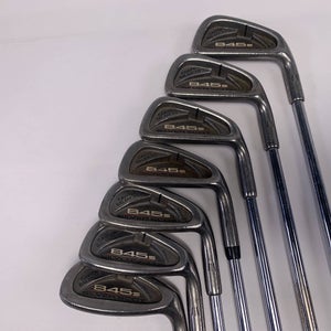 Tommy Armour 845S Silver Scot Iron Set 4-PW Tour Step Regular Steel Mens RH
