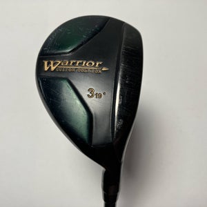 Warrior Custom Golf 3 Hybrid 19* Regular Graphite Mens RH