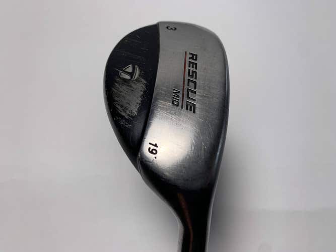 TaylorMade Rescue Mid 3 Hybrid 19* Regular Graphite Mens RH