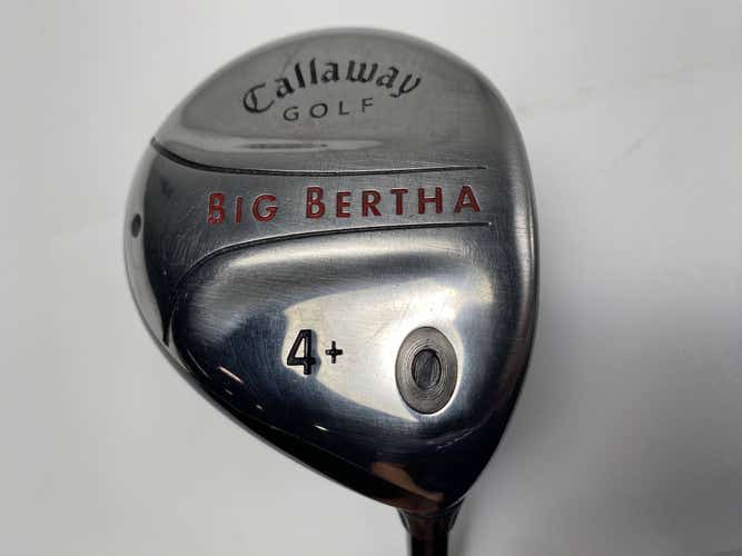Callaway Big Bertha 2004 4+ Fairway Wood 17* RCH 75w Firm RH Midsize Grip