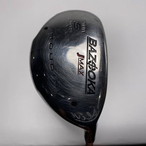 Tour Edge Bazooka Jmax Houdini 5 Fairway 18* Jmax Reactive Flex 68g Senior RH