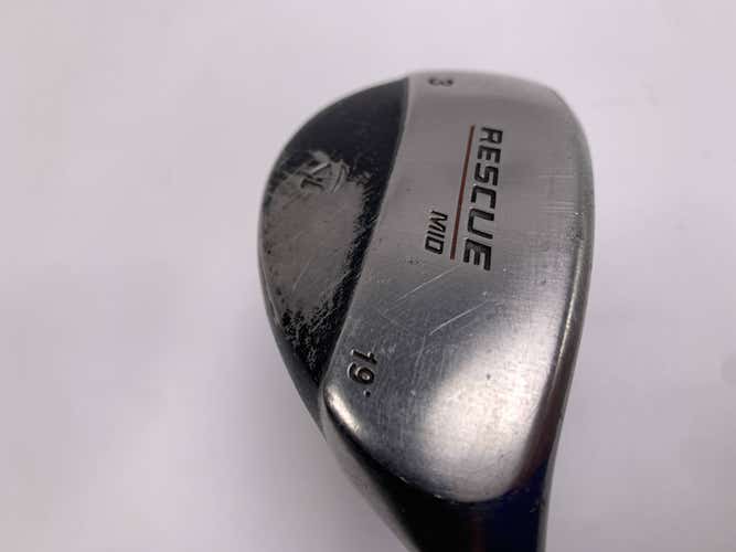 TaylorMade Rescue Mid 3 Hybrid 19* Regular Graphite Mens RH