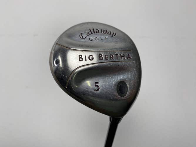 Callaway 2004 Big Bertha 5 Fairway Wood 18* Big Bertha Gems 55 Ladies RH