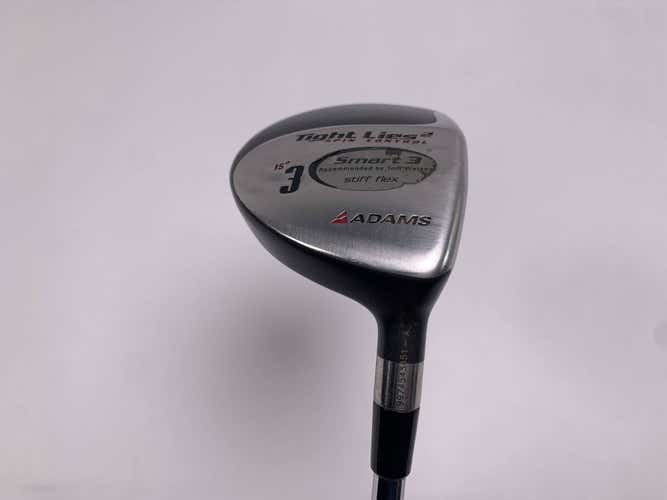 Adams Tight Lies 2 3 Fairway Wood 15* Stiff Steel Mens RH