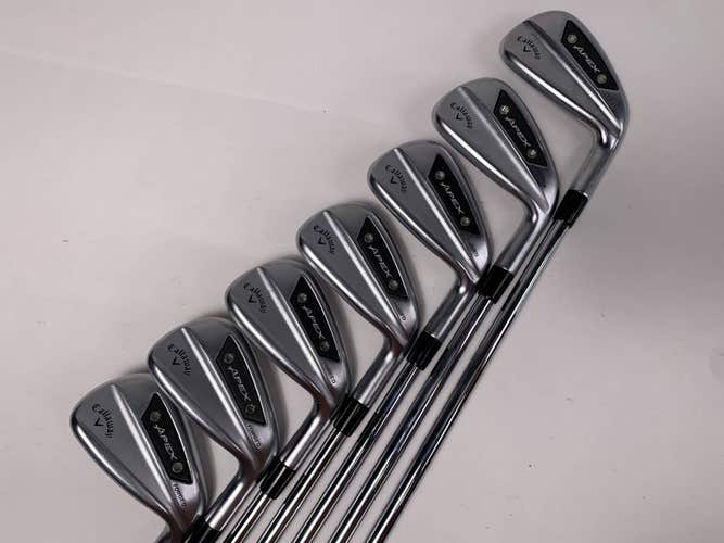 Callaway Apex Ai200 Iron Set 4-PW NS Pro Modus 3 Tour 105 Stiff Steel Mens RH