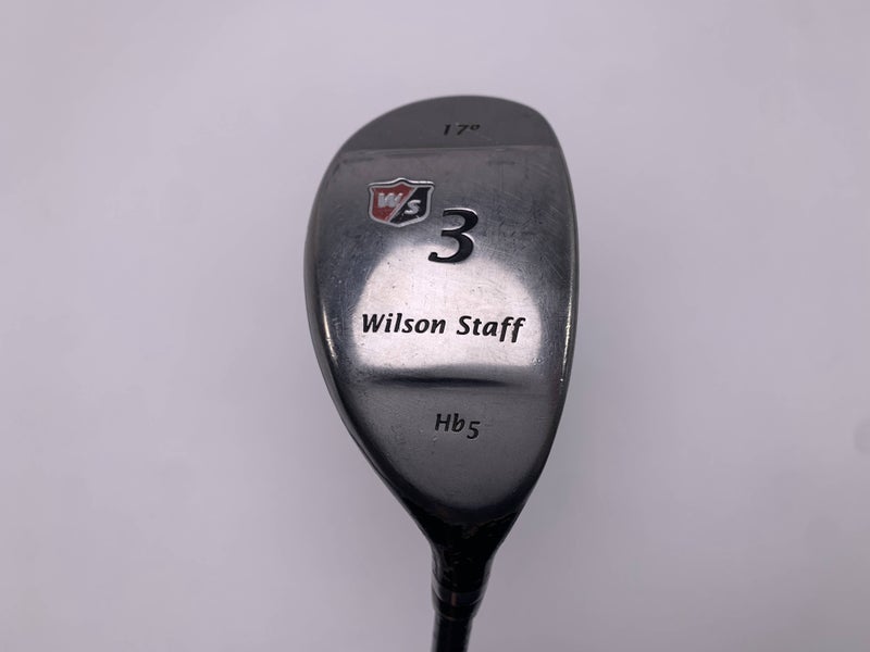 Wilson Staff HB5 3 Hybrid 17* UST Stiff Graphite Mens RH