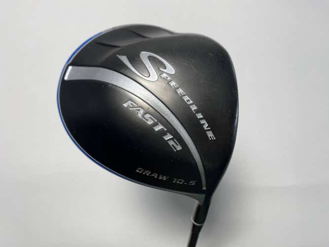 Adams Fast 12 Draw Driver 10.5* Grafalloy ProLaunch Blue 55g Senior RH Dent
