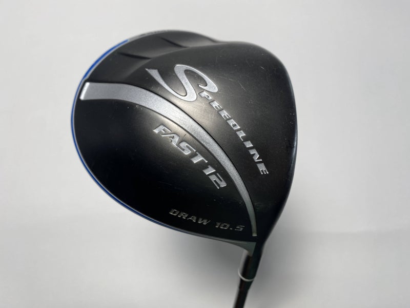 Adams Fast 12 Draw Driver 10.5* Grafalloy ProLaunch Blue 55g Senior RH Dent