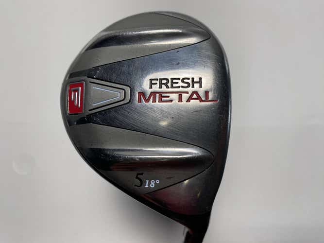 Fresh Metal 5 Fairway Wood 18* Regular Graphite Mens RH
