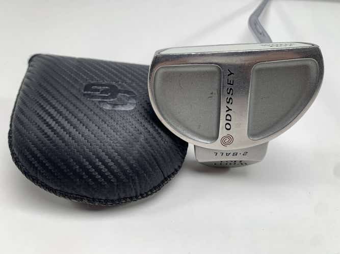 Odyssey White Hot 2-Ball Putter 34.5" Mens RH W/HC