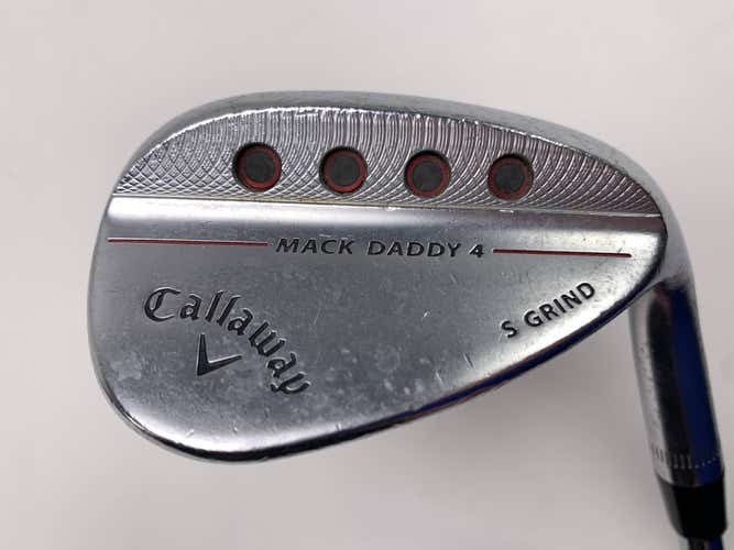 Callaway Mack Daddy 4 Chrome Wedge 56* 10 Dynamic Gold S200 Tour Issue RH