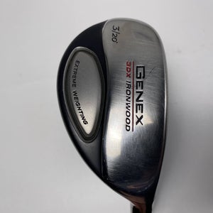 Nickent 3DX Ironwood 3 Hybrid 20* SpeedRated 75 Stiff Graphite Mens RH