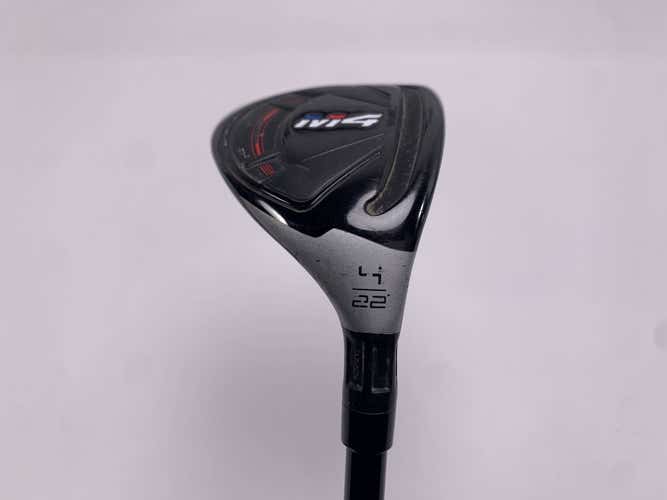 TaylorMade M4 4 Hybrid 22* Fujikura Atmos 6R Regular Graphite Mens RH