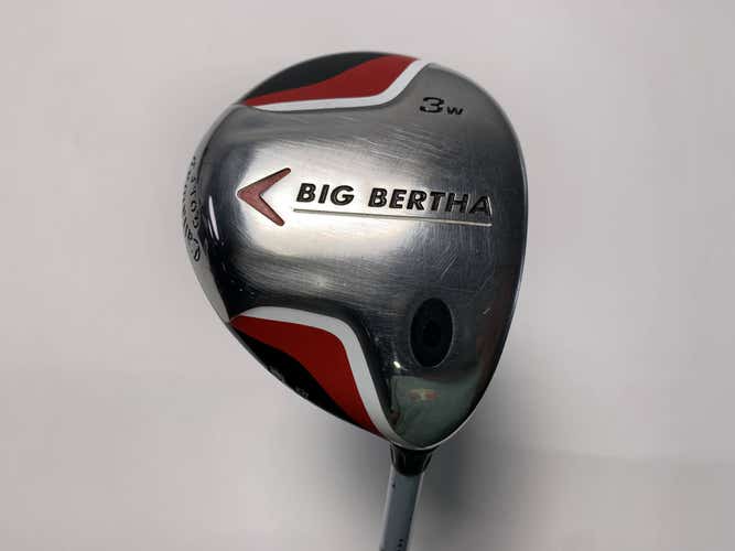 Callaway Big Bertha 2007 3 Fairway Wood 15* 70g Senior Graphite Mens RH