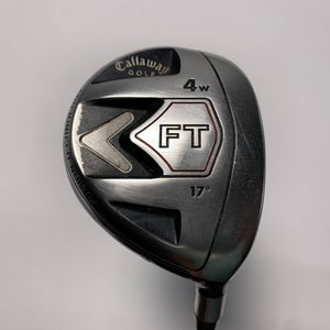Callaway FT 2008 4 Fairway Wood 17* Fujikura Vista Pro R2 55g Senior RH