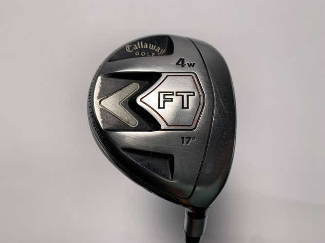 Callaway FT 2008 4 Fairway Wood 17* Fujikura Vista Pro R2 55g Senior RH