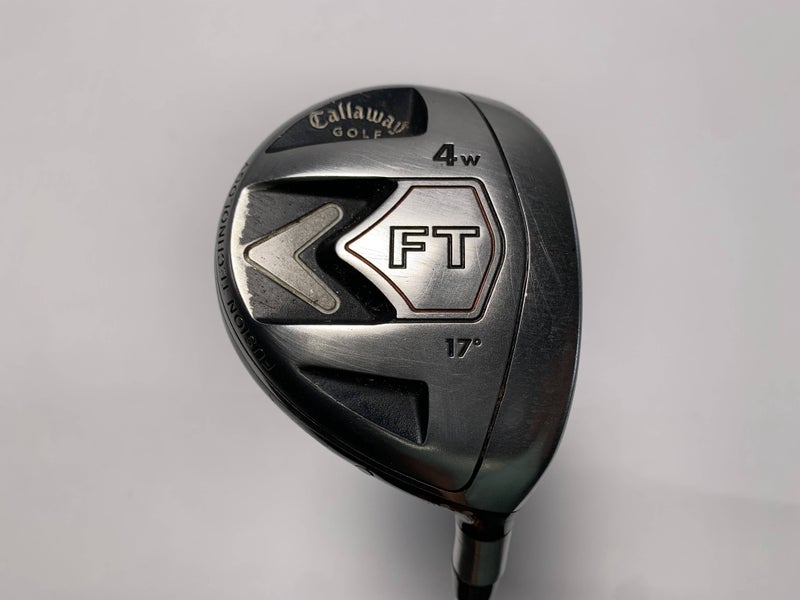 Callaway FT 2008 4 Fairway Wood 17* Fujikura Vista Pro R2 55g Senior RH